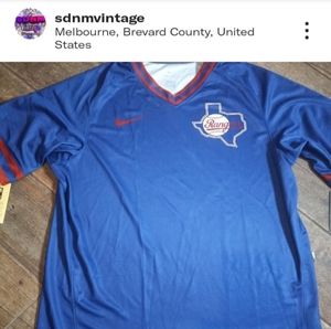 Official Texas Rangers Nike warm up shirt